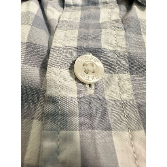 3 J Crew Men’s Button Down Shorts Long Sleeve Cotton Checkered Size XL 44-46 - Picture 6 of 10